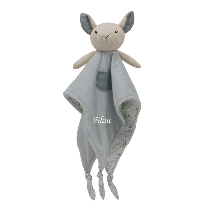  - filou mouton - plat triangle vert 40 cm 